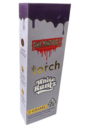Packwoods x Torch White Runtz